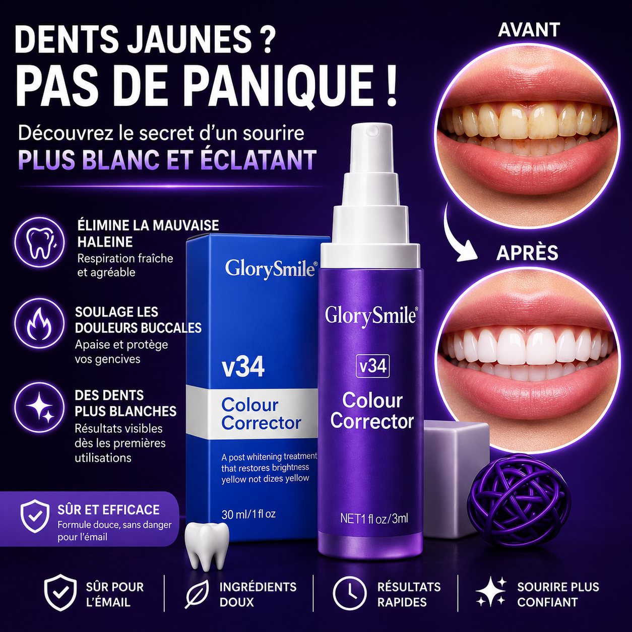 Blanchiment Dentaire™️ Sourire Éclatant