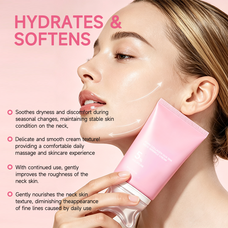 NeckGlow™ – Crème Collagène Gua Sha